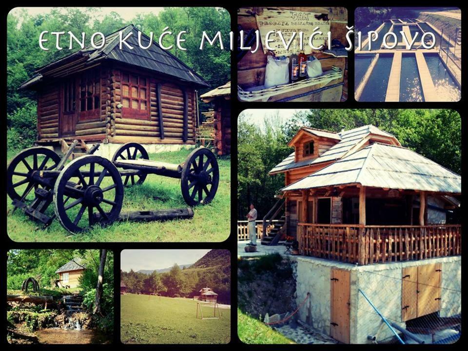 Etno Kuce Miljevic Hotel Sipovo Buitenkant foto